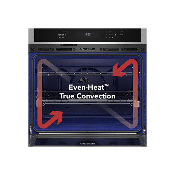 Kitchenaid® 30-inch Electric Double Wall Oven with No Preheat Air Fry Mode - PrintShield™ Finish KOED530SPS