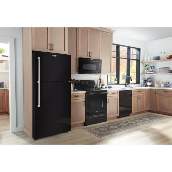 Maytag® 30-Inch Wide Top-Freezer Refrigerator with Garage Mode - 19 Cu. Ft. MRTX5119SB