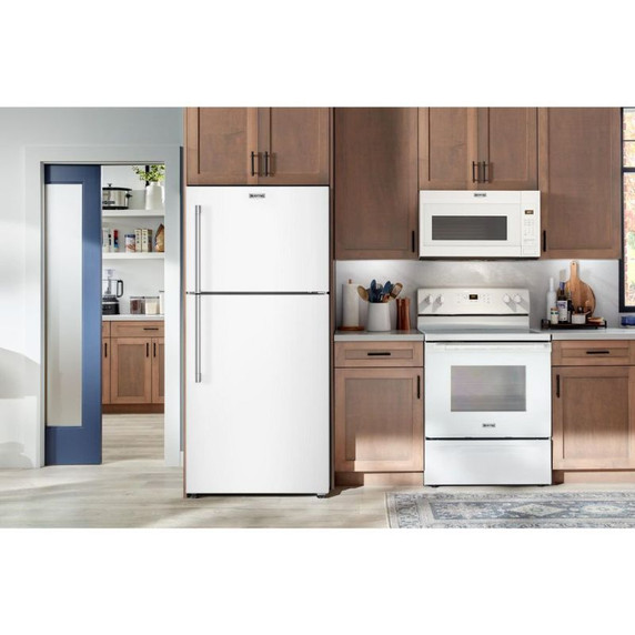 Maytag® 30-Inch Wide Top-Freezer Refrigerator with Garage Mode - 19 Cu. Ft. MRTX5119SW