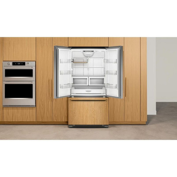 Kitchenaid® 22 Cu. Ft. 36-Inch Panel-Ready Counter-Depth French Door Refrigerator with Internal Water Dispenser KRFC136TPA