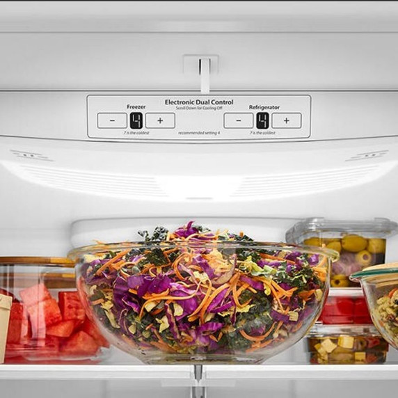 Kitchenaid® 22 Cu. Ft. 33-Inch Standard-Depth Bottom Mount Refrigerator with Right Door Swing KRBR133SPS