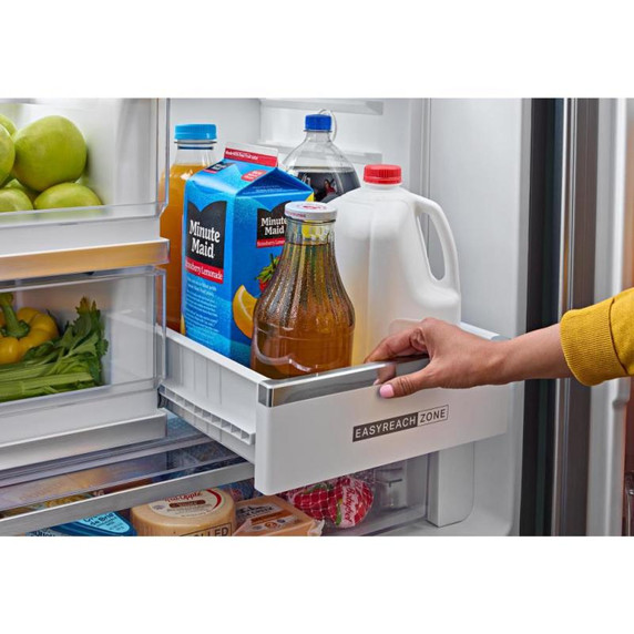 Whirlpool® 36-inch Wide True Counter Depth 4-Door French Door Refrigerator - 22 cu. ft. WRMC7036RZ