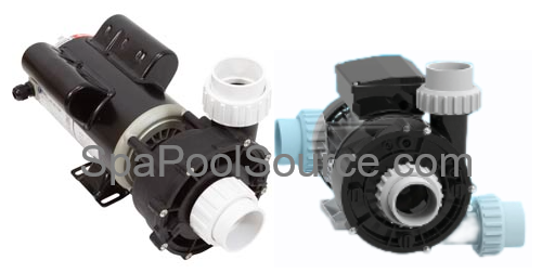 Sundance Spas New Version Pump 115 Volts, 1.5 HP, 2 Speed 3" Plumbing Replaced Emerson T55CXBLJ-962