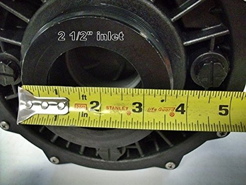 Waterway Executive Spa Pump: 3720821-13, 2 HP 2 Speed 2 1/2" Intake 2" Discharge 56 Frame 230 Volt Pump