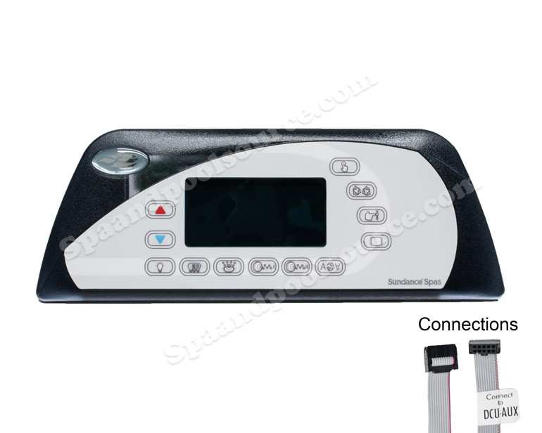 6600-882 Sundance Spas 880 Grey Control Panel - 2012+
