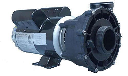 LX Spa Pump 48WUA1001C-II, 48 Frame, 1 HP, 2 Speed, 115 Volt
