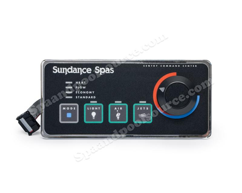6600-493 Sundance® Spas Control Panel: 400 Series, Sundance® Spas Analog, 4 ft.14 Pin Ribbon Plug