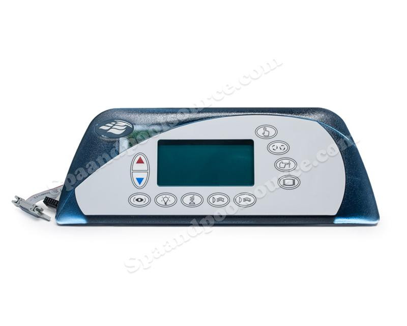 Sundance Spas Side Control Panel 850, 880 Series, 2 Pump with Dual Cable Harness