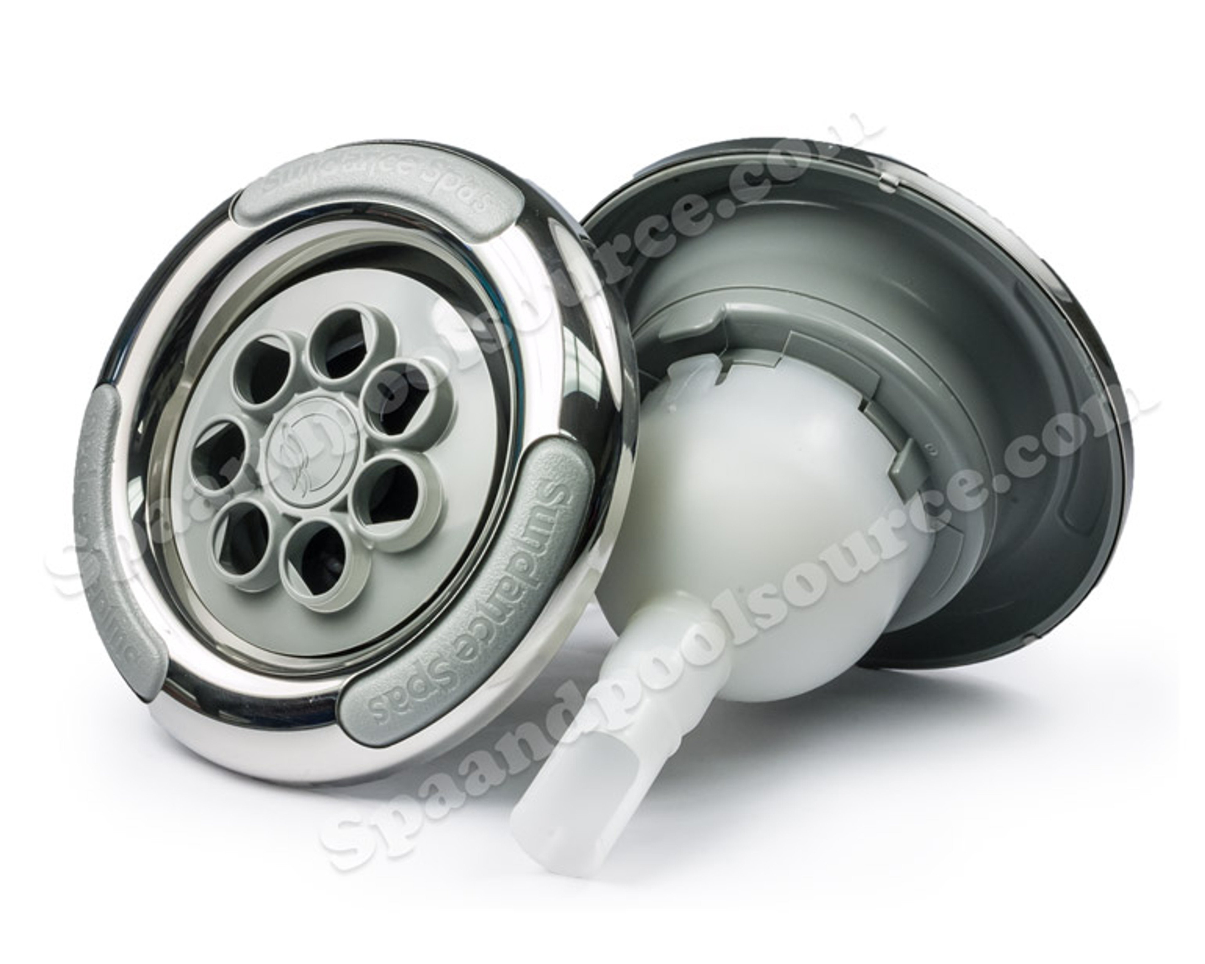 New Version Sundance Spas 6541-558 Duo-Path Jet Face Assembly, 2000+