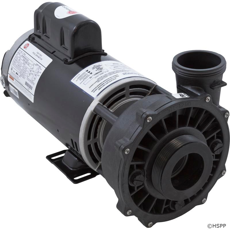 Waterway Executive Spa Pump: 3722021-13, 5 HP 2 Speed 2 1/2" Intake 2" Discharge 56 Frame 230 Volt Pump