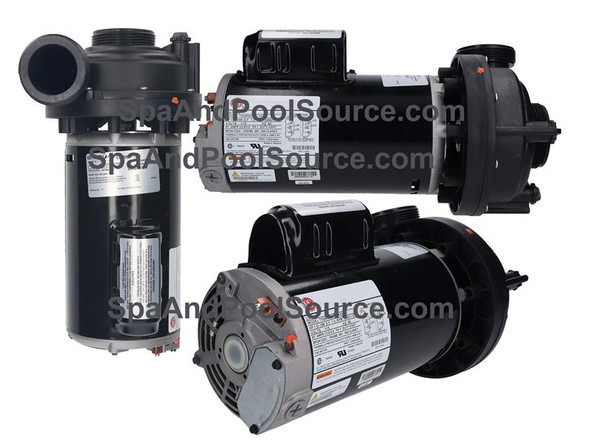 Sundance Spas 6500-345 Factory OEM Spa Pump for Theraflo 115 VAC - 2 Speed, 1.5 HP