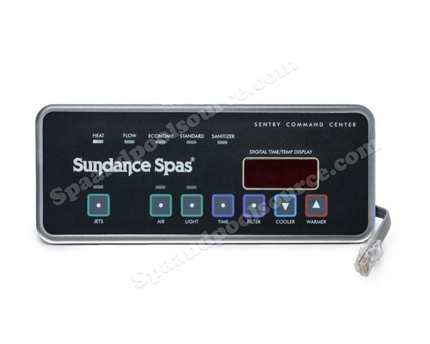 Sundance Spas 6600-710 Control Panel 750 Series 1997-1999 1 pump with blower