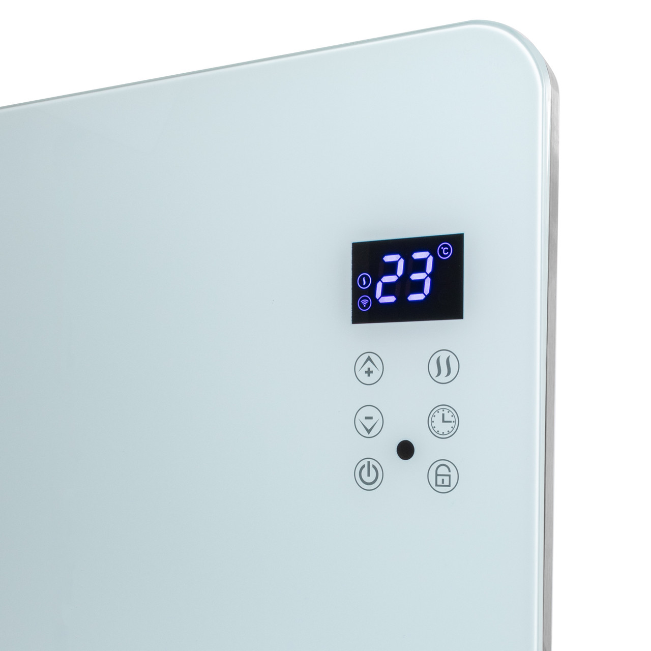 Adept E-RAD 1500W WiFi Glass Panel Heater - Tradeheat