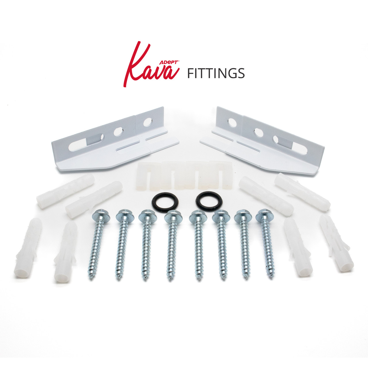 Adept KAVA Aluminium Vertical Single Designer Radiator - 1800 x 470mm ...