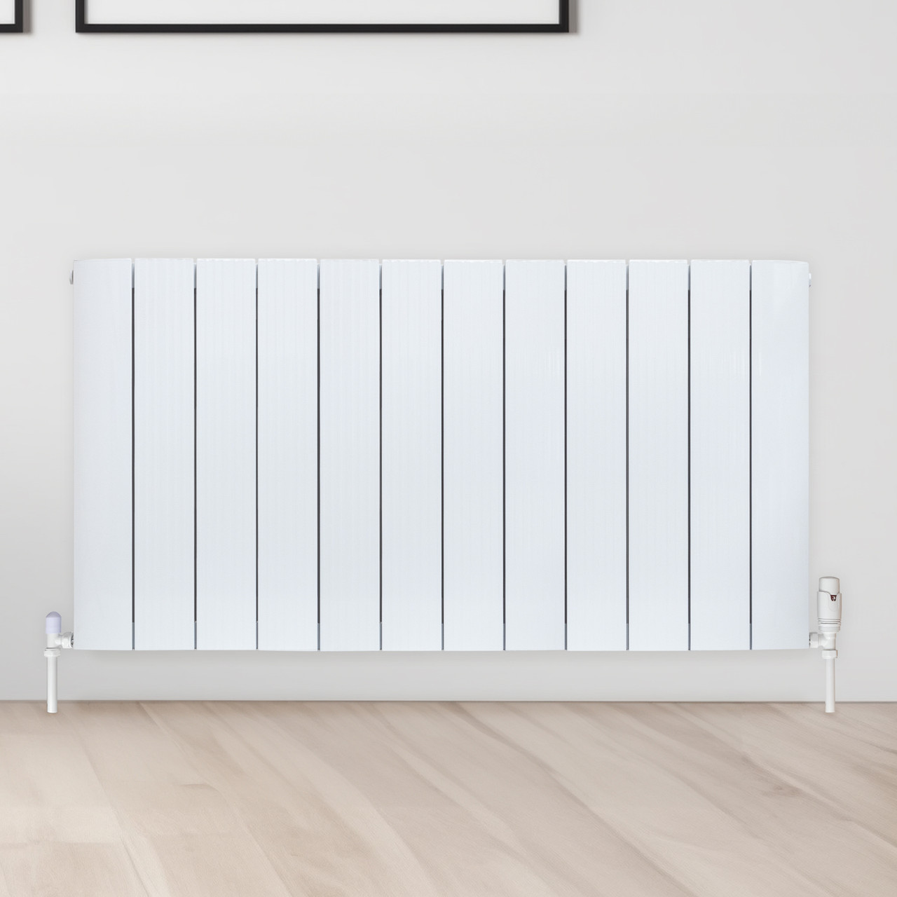 Adept KAVA Aluminium Vertical Double Designer Radiator - 1800 x 466mm ...