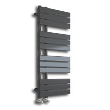 Wellington Anthracite Designer Offset Radiator- 1126 x 500mm