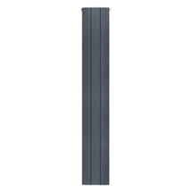 Adept KAVA Aluminium Vertical Single Designer Radiator - 1800 x 280mm - Anthracite