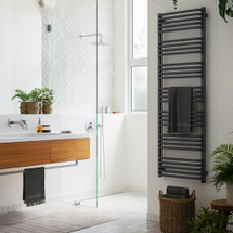 ALEX ONE Electric Towel Rail, 1580/500 - Modern Grey