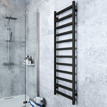 SIMPLE ONE Electric Towel Rail, 1440/500-Heban Black