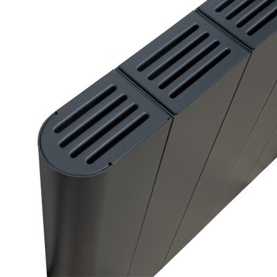 Athena Electric Aluminium Radiator (Anthracite/Horizontal) - 700A