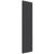 Reina Coneva Vertical -Anthracite- Mild Steel Designer Single Radiator -(1800 x 440mm)