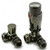 Reina Modal -Oiled Bronze-Corner- TRV Radiator Valve and LockShield