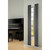 Reina Reflect - Black Vertical Designer Radiator - 1800mm x 449mm