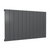 Reina Casina Horizontal -Anthracite Single - Aluminium Radiator - 600mm x 1040mm