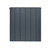 Adept KAVA Aluminium Horizontal Single Designer Radiator - 600 x 565mm - Anthracite