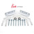 Adept KAVA Aluminium Horizontal Single Designer Radiator - 600 x 565mm - White-Fittings