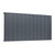 Adept KAVA Aluminium Horizontal Single Designer Radiator - 600 x 1135mm - Anthracite