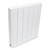 Adept KAVA Aluminium Horizontal Double Designer Radiator - 600 x 565mm - White