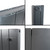 Adept KAVA Aluminium Horizontal Double Designer Radiator - 600 x 748mm - Anthracite