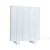 Adept E-RAD Athena Electric Aluminium Radiator (White/Horizontal) - Programmable with Wifi Control - 700W Angled View Adept E-RAD Athena Electric Aluminium Radiator (White/Horizontal) - Programmable with Wifi Control - 700W Angled View