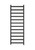 SIMPLE ONE Electric Towel Rail, 1440/500-Heban Black