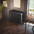 OXFORD FREESTANDING Cast Iron Radiator,  710/852 - Raw Metal