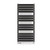 Terma WARP T BOLD 1110 x 500 Heated Towel Rail - Soft 9005 Matt Black