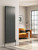 Reina Casina Vertical Aluminium Designer Radiator - Anthracite - 1800mm x 375mm