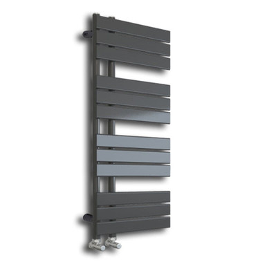 Wellington Anthracite Grey Designer Offset Radiator- 1126 x 500mm