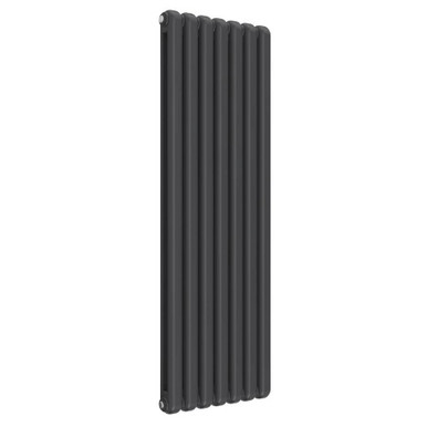 Reina Coneva Vertical - Anthracite Mild Steel Radiator - 1500mm x 510mm