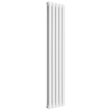 Reina Coneva Vertical - White Mild Steel Radiator - 1800mm x 370mm