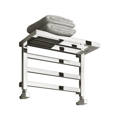 Reina Elvina - Chrome Designer Towel Rail - 350mm x 500mm