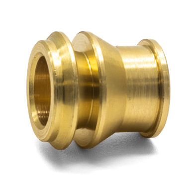 Brass TRV Radiator Reducer Compression Valve - 15mm to 10mm
