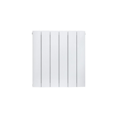 Adept KAVA Aluminium Horizontal Single Designer Radiator - 600 x 565mm - White