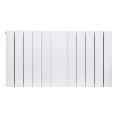 Adept KAVA Aluminium Horizontal Double Designer Radiator - 600 x 1124mm - White