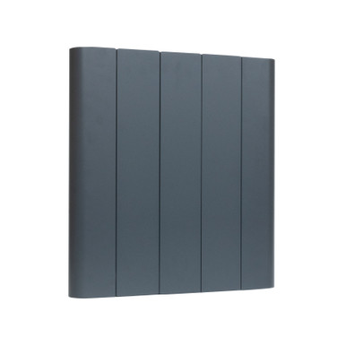 Athena Electric Aluminium Radiator (Anthracite/Horizontal) - 700W