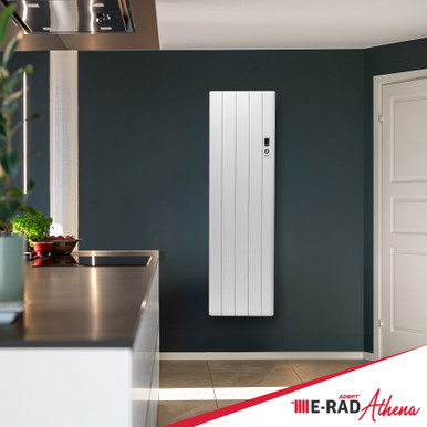 Athena Electric Aluminium Radiator (White/Vertical) 1500W