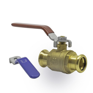 Copper Press  - Lever Ball Valve C x C