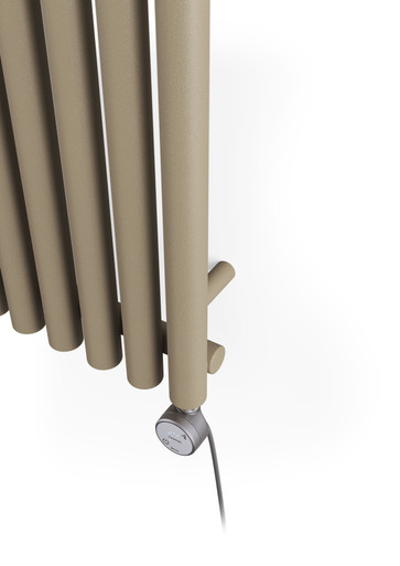 Terma Rolo Room Bluetooth Electric Radiator - 1800mm x 370mm -Quartz Mocha