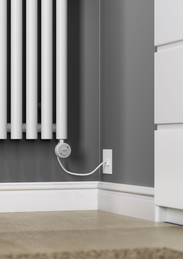 Terma Rolo Room Bluetooth Electric Radiator - 1800mm x 370mm - White
